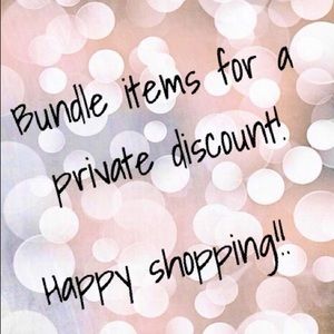 Reasonable offers are welcomed!